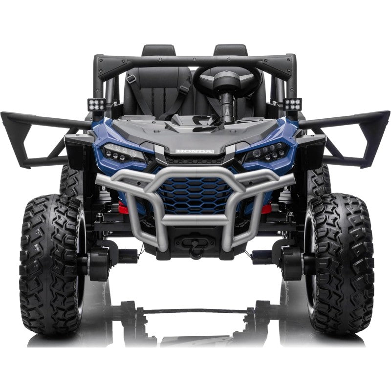 Macchina Elettrica per Bambini 2 Posti Honda Talon 24V Maxi Buggy con Ruote in Gomma e 4 Motori Potenti – Variante Blu