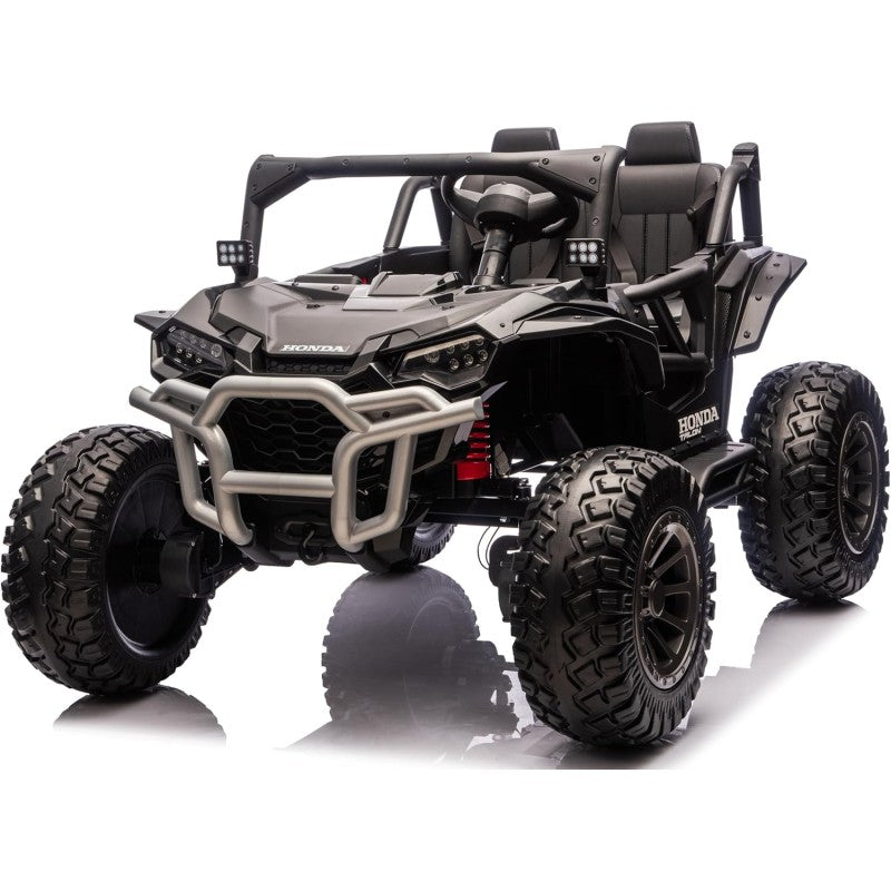 Macchina Elettrica per Bambini 2 Posti Honda Talon 24V Maxi Buggy con Ruote in Gomma e 4 Motori Potenti – Variante Nero