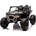 Macchina Elettrica per Bambini 2 Posti Honda Talon 24V Maxi Buggy con Ruote in Gomma e 4 Motori Potenti – Variante Nero