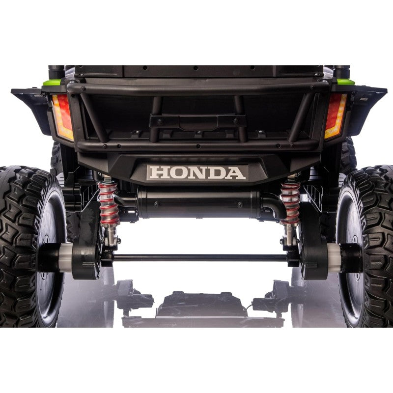 Macchina Elettrica per Bambini 2 Posti Honda Talon 24V Maxi Buggy con Ruote in Gomma e 4 Motori Potenti – Variante Verde