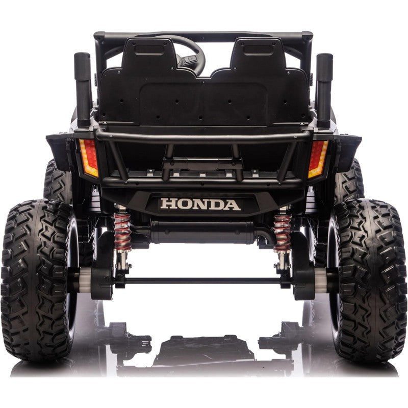 Macchina Elettrica per Bambini 2 Posti Honda Talon 24V Maxi Buggy con Ruote in Gomma e 4 Motori Potenti – Variante Nero