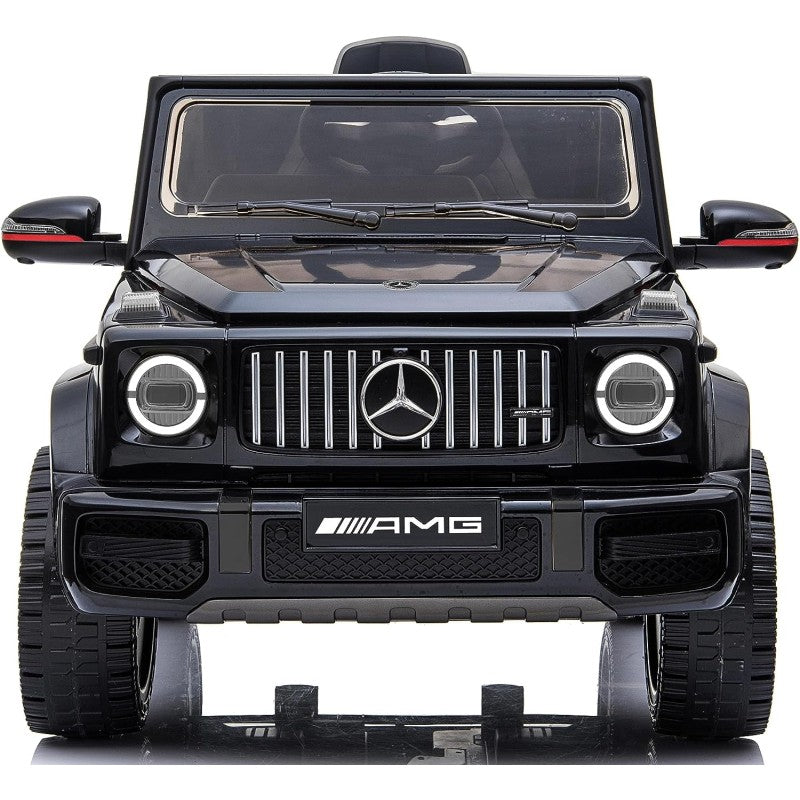 Macchina Elettrica Per Bambini Mercedes-Benz AMG G63 con Sedile in Pelle 12V – Variante Nero