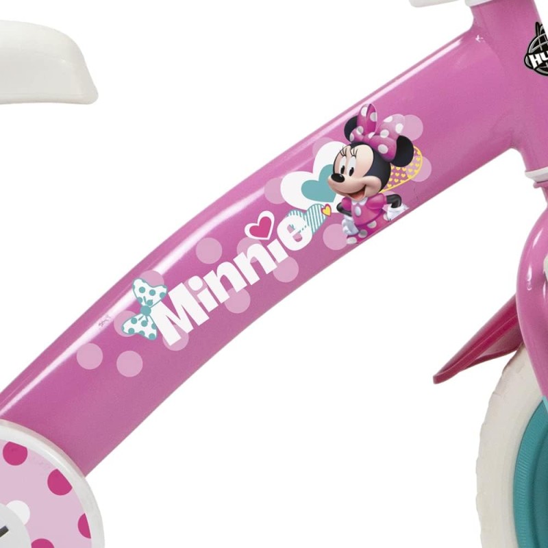 Mandelli 120125110 Huffy Disney Minnie Bicicletta 12 Pollici Unisex Rosa