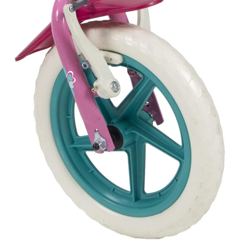 Mandelli 120125110 Huffy Disney Minnie Bicicletta 12 Pollici Unisex Rosa