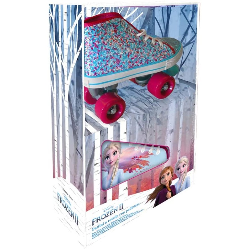 Mandelli 707400231 Disney Frozen II Pattini a rotelle con Paillettes girevoli 29-30