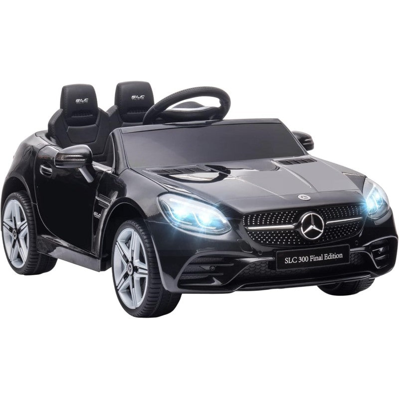 Mercedes SLC 300 12V Auto Elettrica per Bambini con Licenza Ufficiale – Full Optional – Variante Nero