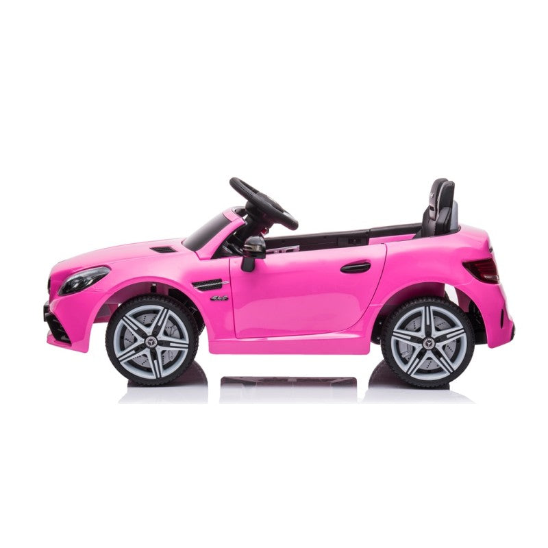 Mercedes SLC 300 12V Auto Elettrica per Bambini con Licenza Ufficiale – Full Optional – Variante Rosa