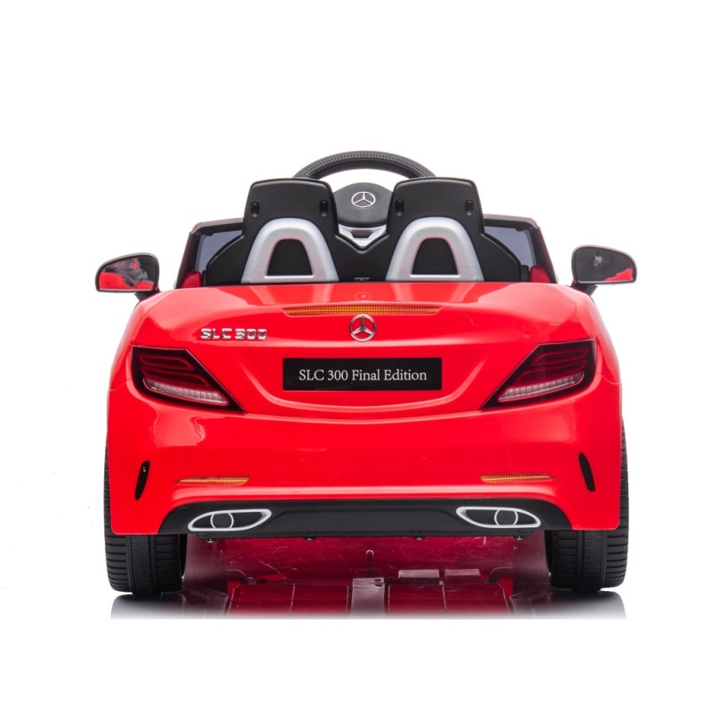 Mercedes SLC 300 12V Auto Elettrica per Bambini con Licenza Ufficiale – Full Optional – Variante Rosso