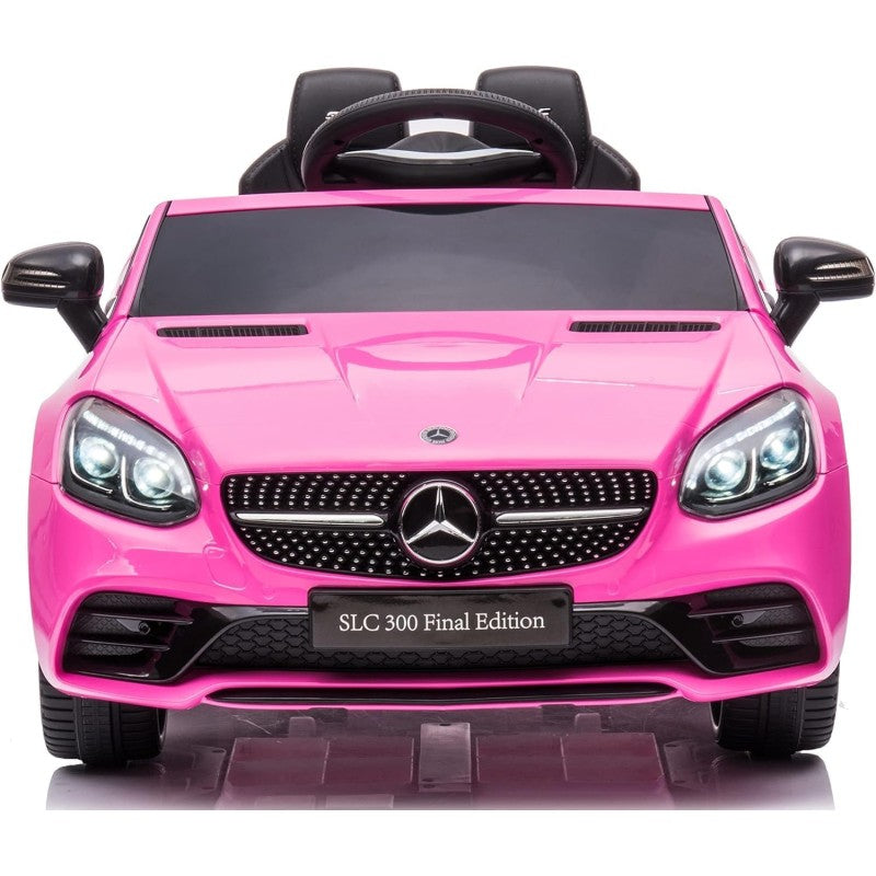 Mercedes SLC 300 12V Auto Elettrica per Bambini con Licenza Ufficiale – Full Optional – Variante Nero