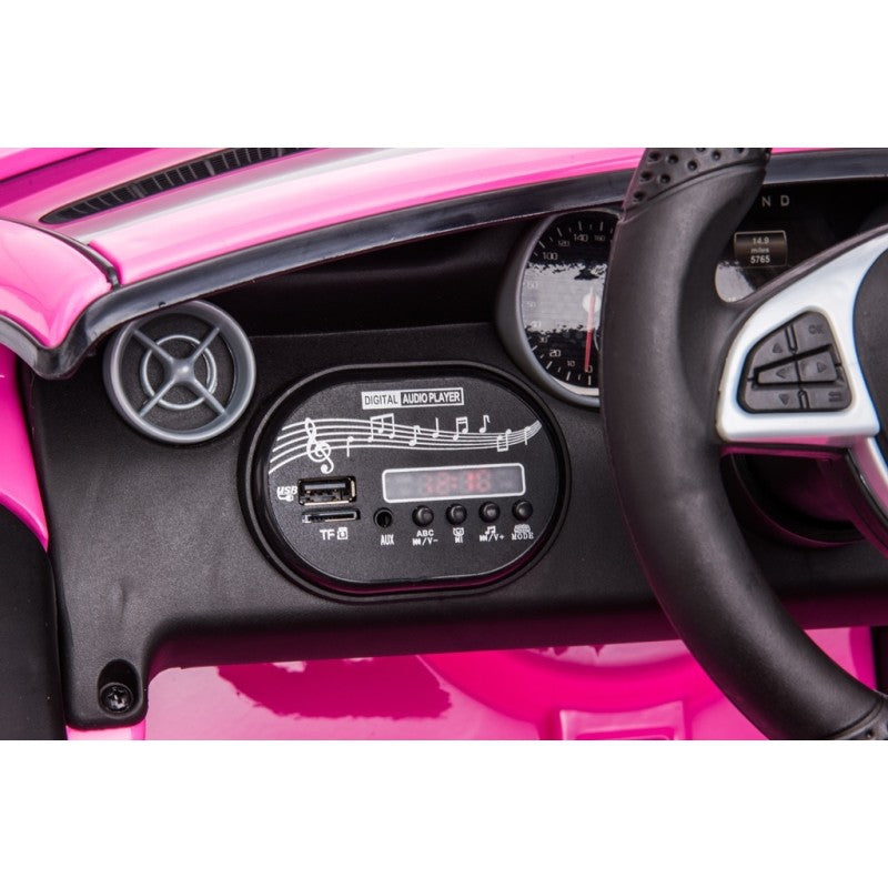 Mercedes SLC 300 12V Auto Elettrica per Bambini con Licenza Ufficiale – Full Optional – Variante Rosa