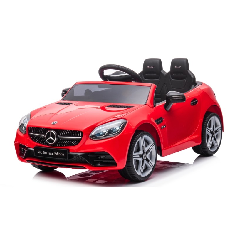 Mercedes SLC 300 12V Auto Elettrica per Bambini con Licenza Ufficiale – Full Optional – Variante Rosso