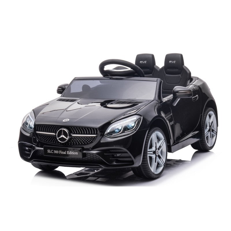 Mercedes SLC 300 12V Auto Elettrica per Bambini con Licenza Ufficiale – Full Optional – Variante Nero