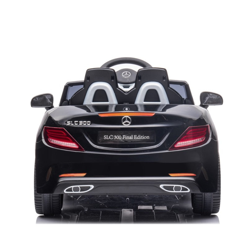 Mercedes SLC 300 12V Auto Elettrica per Bambini con Licenza Ufficiale – Full Optional – Variante Nero