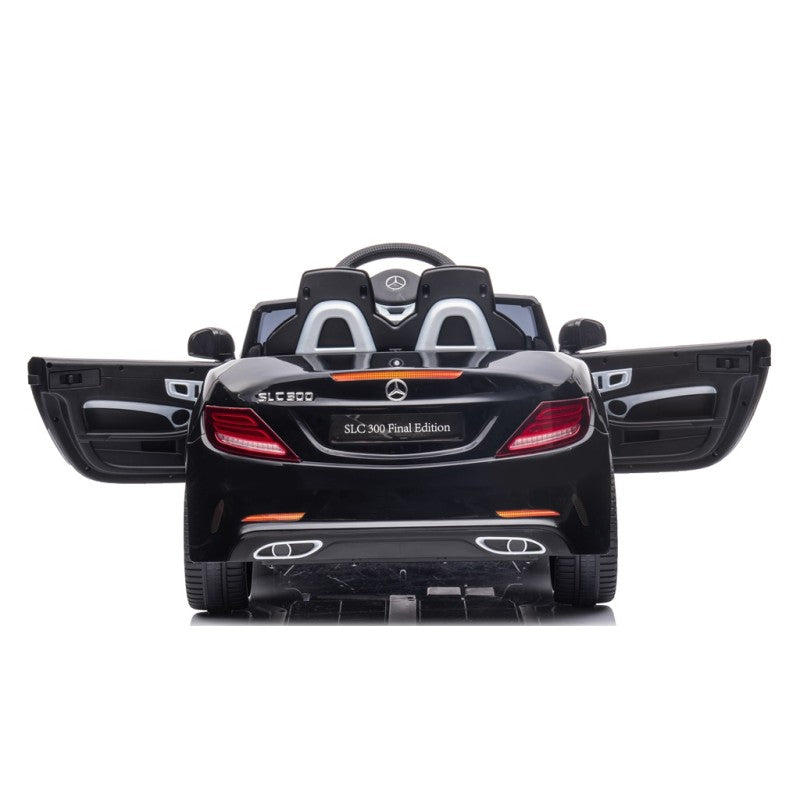 Mercedes SLC 300 12V Auto Elettrica per Bambini con Licenza Ufficiale – Full Optional – Variante Nero