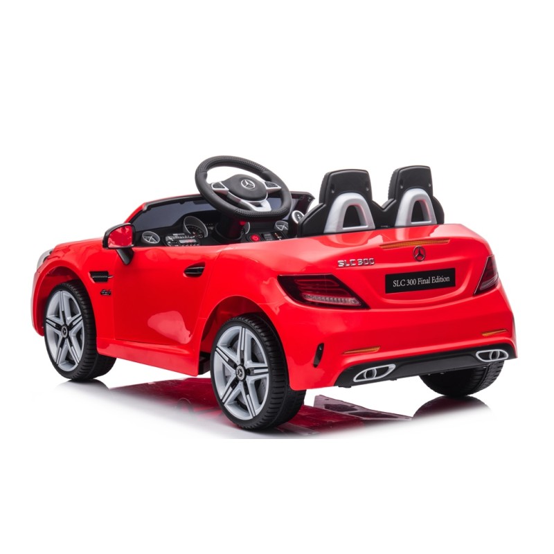 Mercedes SLC 300 12V Auto Elettrica per Bambini con Licenza Ufficiale – Full Optional – Variante Rosso