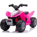 Mini Quad elettrico per bambini con Licenza Ufficiale Honda TRX250X 6V con Luci a LED e Suoni integrati – Variante Rosa