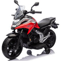 Moto Elettrica per Bambini Honda NC750X 12V Motocicletta con MP3 Accelleratore a Pedale Luci a LED e Suoni Integrati