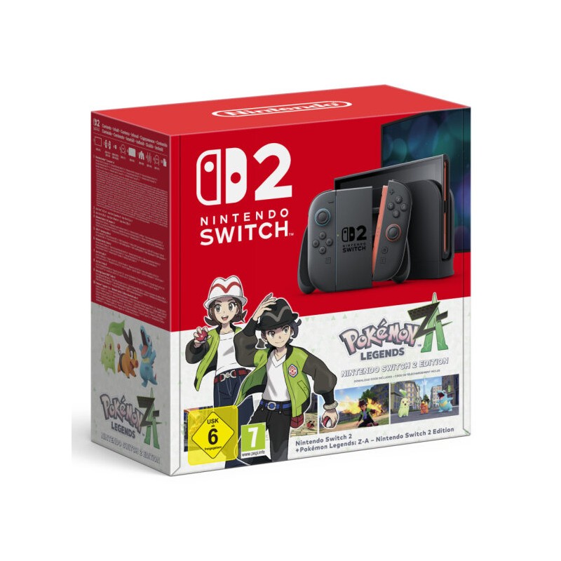 Nintendo Switch 2 + Leggende Pokemon Z-a 256 GB Touch screen Wi-Fi Nero