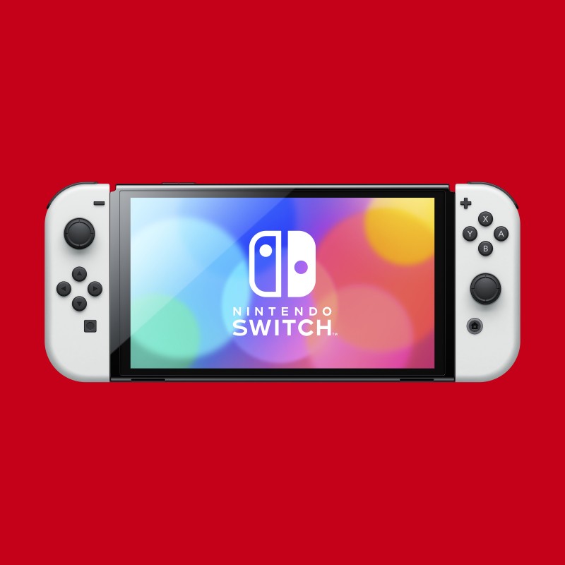 Switch Console OLED White