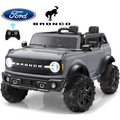 NUOVA Ford Bronco 24V Maxi Suv Fuoristrada 2 Posti Auto Macchina Elettrica per Bambini con Telecomando 0995 – Variante Grigio