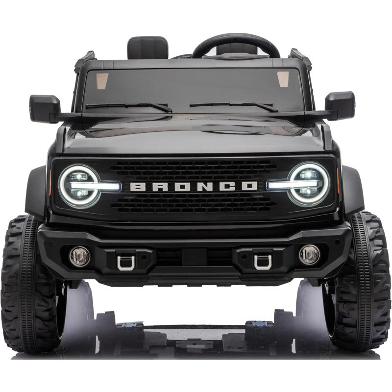 NUOVA Ford Bronco 24V Maxi Suv Fuoristrada 2 Posti Auto Macchina Elettrica per Bambini con Telecomando 0995 – Variante Nero