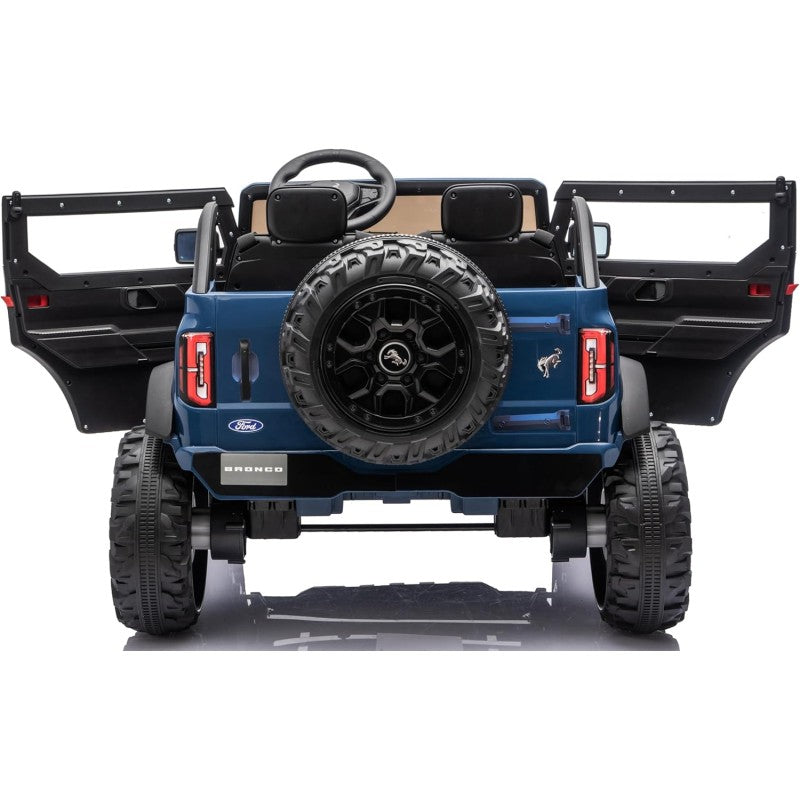 NUOVA Ford Bronco 24V Maxi Suv Fuoristrada 2 Posti Auto Macchina Elettrica per Bambini con Telecomando 0995 – Variante Blu