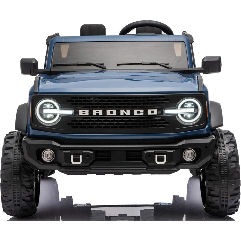 NUOVA Ford Bronco 24V Maxi Suv Fuoristrada 2 Posti Auto Macchina Elettrica per Bambini con Telecomando 0995 – Variante Blu