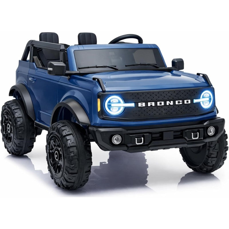NUOVA Ford Bronco 24V Maxi Suv Fuoristrada 2 Posti Auto Macchina Elettrica per Bambini con Telecomando 0995 – Variante Blu