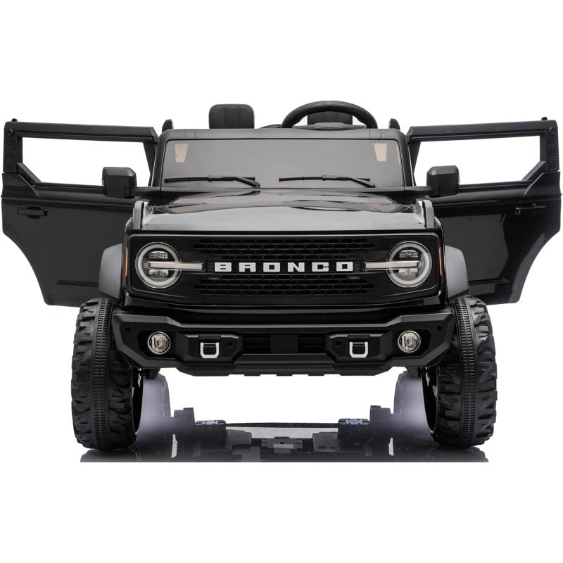 NUOVA Ford Bronco 24V Maxi Suv Fuoristrada 2 Posti Auto Macchina Elettrica per Bambini con Telecomando 0995 – Variante Nero
