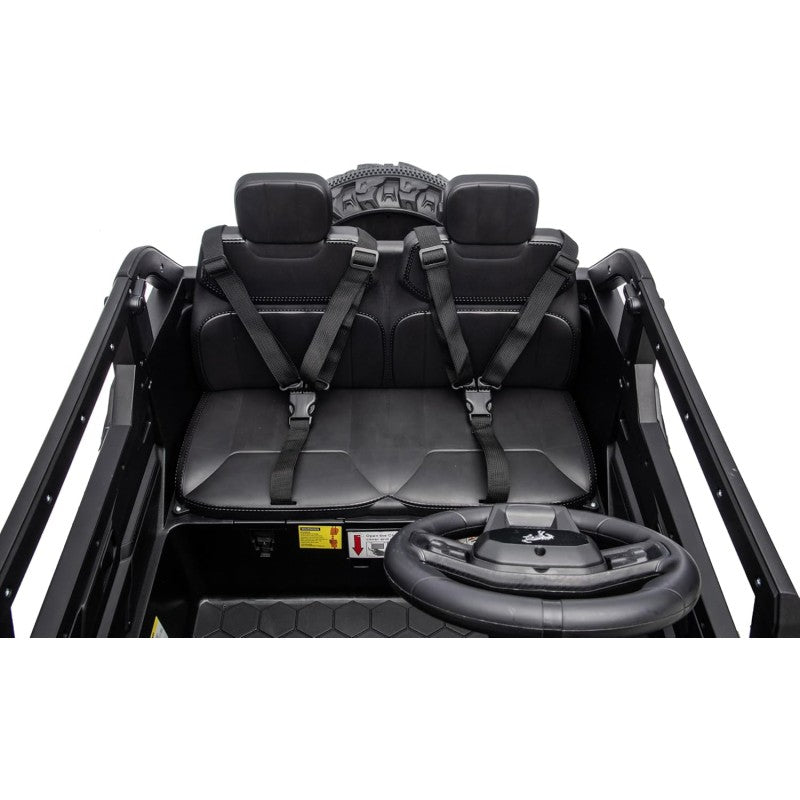 NUOVA Ford Bronco 24V Maxi Suv Fuoristrada 2 Posti Auto Macchina Elettrica per Bambini con Telecomando 0995 – Variante Nero