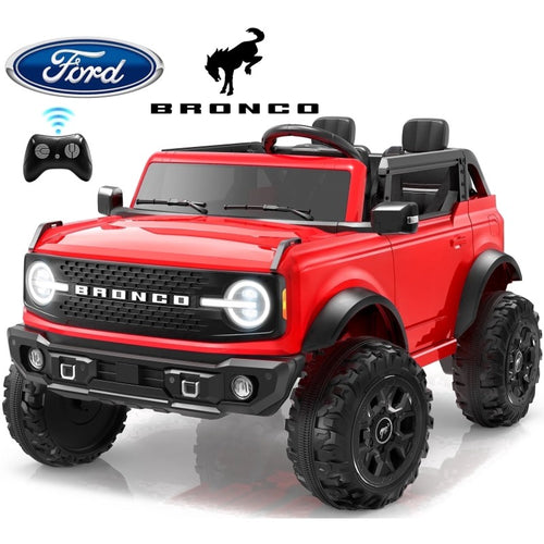 NUOVA Ford Bronco 24V Maxi Suv Fuoristrada 2 Posti Auto Macchina Elettrica per Bambini con Telecomando 0995