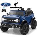 NUOVA Ford Bronco 24V Maxi Suv Fuoristrada 2 Posti Auto Macchina Elettrica per Bambini con Telecomando 0995 – Variante Blu