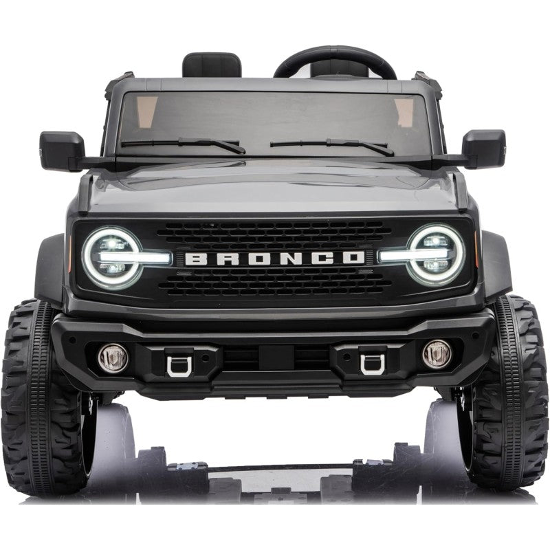 NUOVA Ford Bronco 24V Maxi Suv Fuoristrada 2 Posti Auto Macchina Elettrica per Bambini con Telecomando 0995 – Variante Grigio