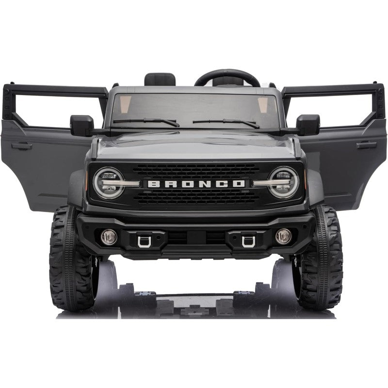 NUOVA Ford Bronco 24V Maxi Suv Fuoristrada 2 Posti Auto Macchina Elettrica per Bambini con Telecomando 0995 – Variante Grigio