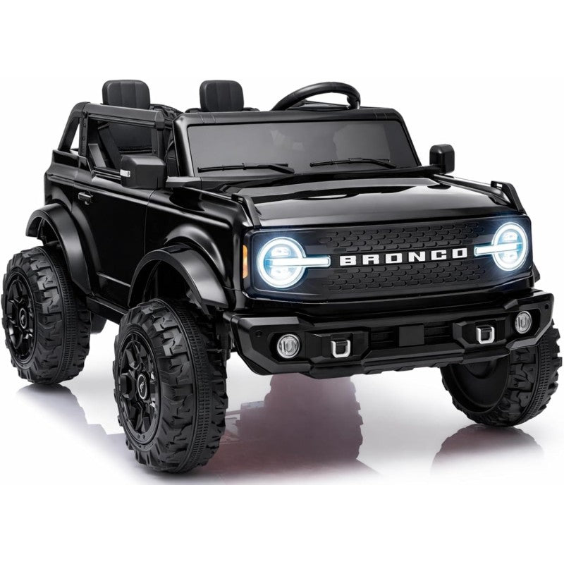 NUOVA Ford Bronco 24V Maxi Suv Fuoristrada 2 Posti Auto Macchina Elettrica per Bambini con Telecomando 0995 – Variante Nero