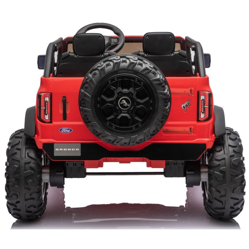 Nuovo Ford Bronco 24V Set 4 Ruote in Gomma EVA XL con Copriruota