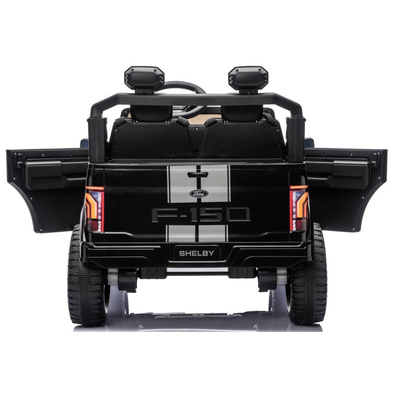 Nuovo Ford F150 Raptor 24V Auto Elettrica Macchina per Bambini Maxi Fuoristrada 2 Posti con Telecomando – Variante Nero Shelby