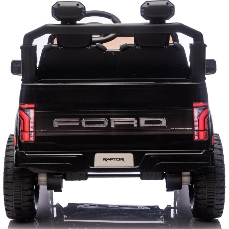 Nuovo Ford F150 Raptor 24V Auto Elettrica Macchina per Bambini Maxi Fuoristrada 2 Posti con Telecomando – Variante Nero