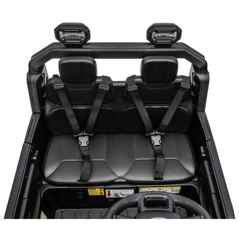 Nuovo Ford F150 Raptor 24V Auto Elettrica Macchina per Bambini Maxi Fuoristrada 2 Posti con Telecomando – Variante Nero Shelby
