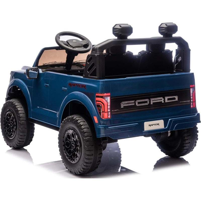 Nuovo Ford F150 Raptor 24V Auto Elettrica Macchina per Bambini Maxi Fuoristrada 2 Posti con Telecomando – Variante Blu