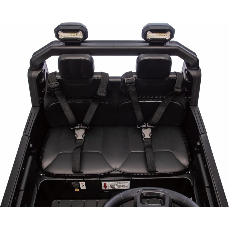 Nuovo Ford F150 Raptor 24V Auto Elettrica Macchina per Bambini Maxi Fuoristrada 2 Posti con Telecomando – Variante Nero