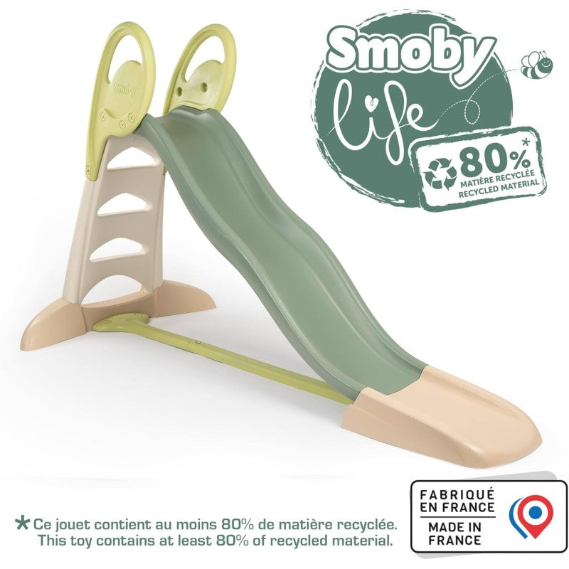 Smoby 7600820304 Scivolo XL a doppia onda con attacco dell'acqua lunghezza 2,30 metri dai 3 anni