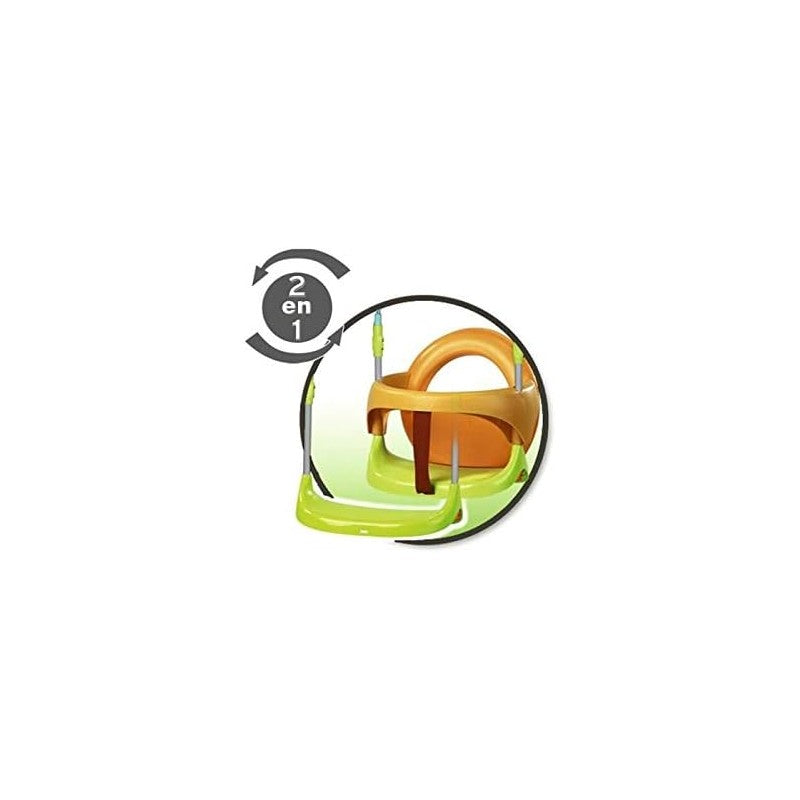 Smoby 7600830305 Dolce Altalena dai 6 mesi con seduta 2in1 alta 1,20m