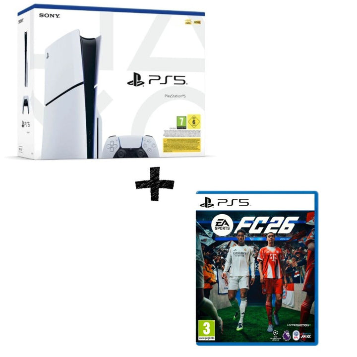 Sony PlayStation5 Ps5 Slim Standard Edition Chassis-E 1TB Memoria + Fc 26 Italia
