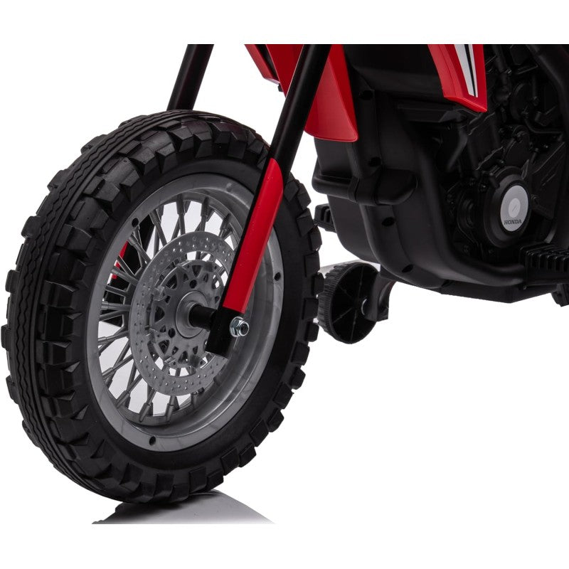 Super Cross Moto Elettrica per bambini 12V con licenza ufficiale Honda – Variante Rosso