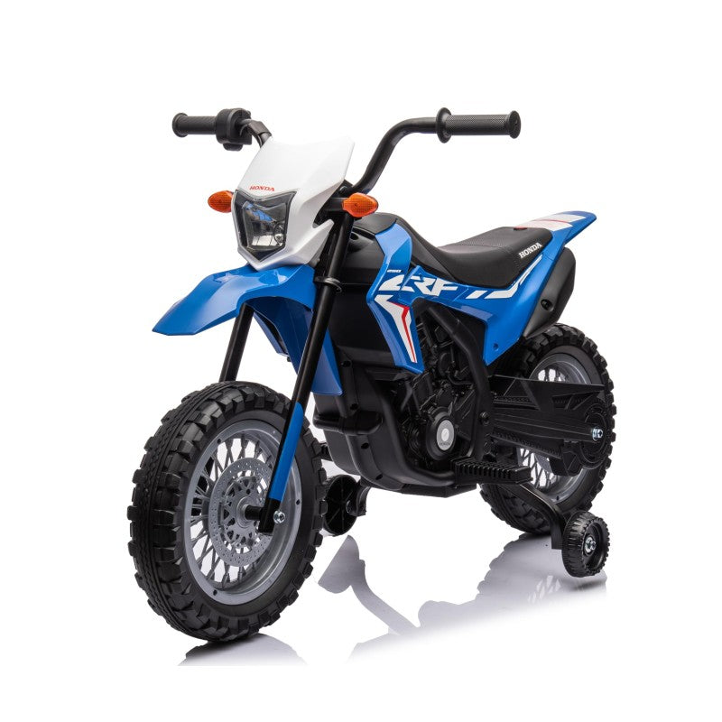 Super Cross Moto Elettrica per bambini 12V con licenza ufficiale Honda – Variante Blu