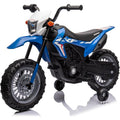 Super Cross Moto Elettrica per bambini 12V con licenza ufficiale Honda – Variante Blu