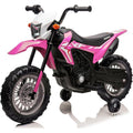 Super Cross Moto Elettrica per bambini 12V con licenza ufficiale Honda – Variante Rosa
