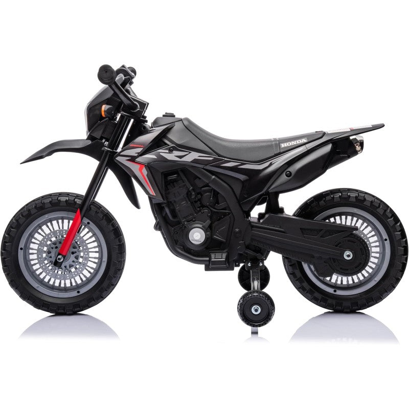 Super Cross Moto Elettrica per bambini 12V con licenza ufficiale Honda – Variante Nero