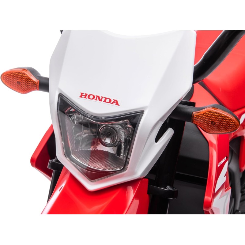 Super Cross Moto Elettrica per bambini 12V con licenza ufficiale Honda – Variante Rosso